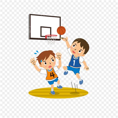 Basketball Game Cartoon